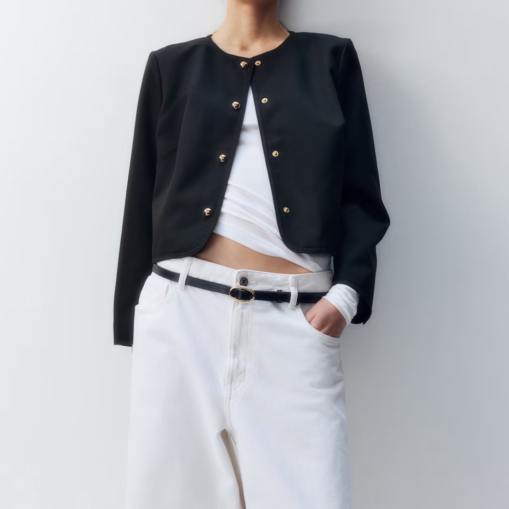 Elegant Black Women's Jacket